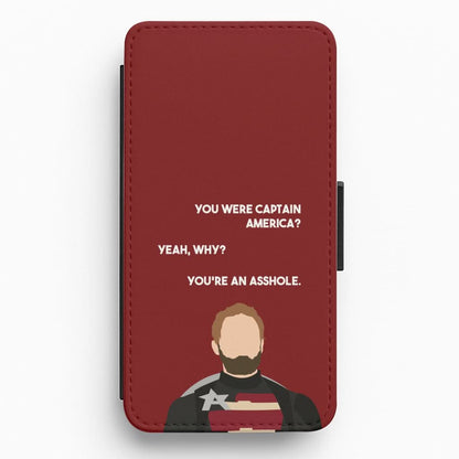 You're An Asshole Flip / Wallet Phone Case