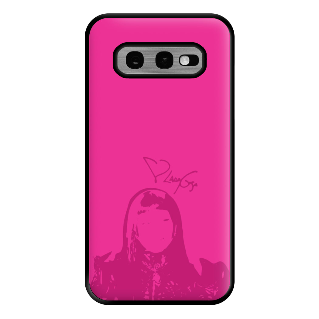 Pink Gaga Silhouette  Galaxy S10e Case