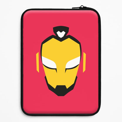 Metal Heart Hero Face Universal Laptop Sleeve