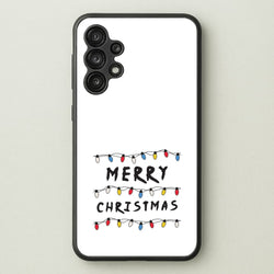 Merry Christmas String Lights Galaxy A13 Case