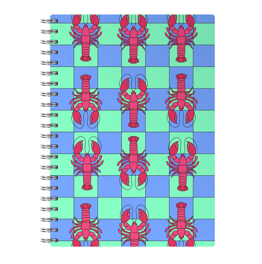 Lobster Pattern - Sealife Notebook