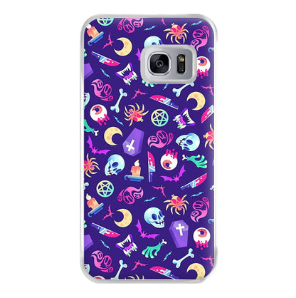 Horroriffic Halloween Pattern Phone Case