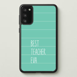 Best Teacher Eva Galaxy S20 Case