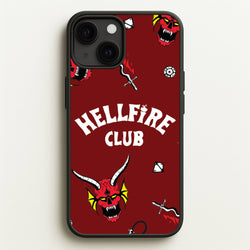 Hellfire Club Icons Collage Red iPhone 13 Mini Case