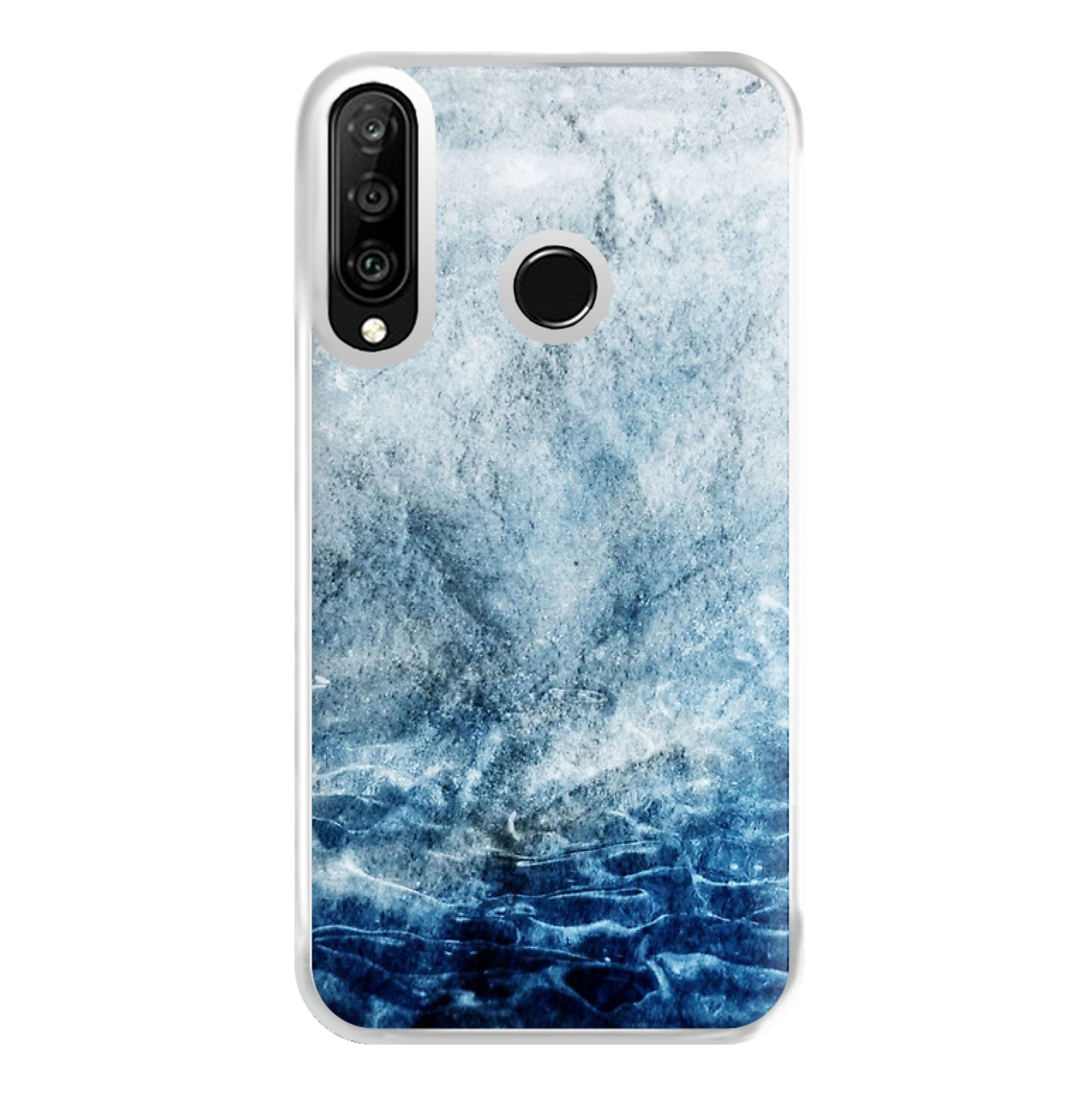 Sea Blue Marble Phone Case