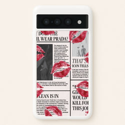 Headline Kisses Google Pixel 7 Pro Case