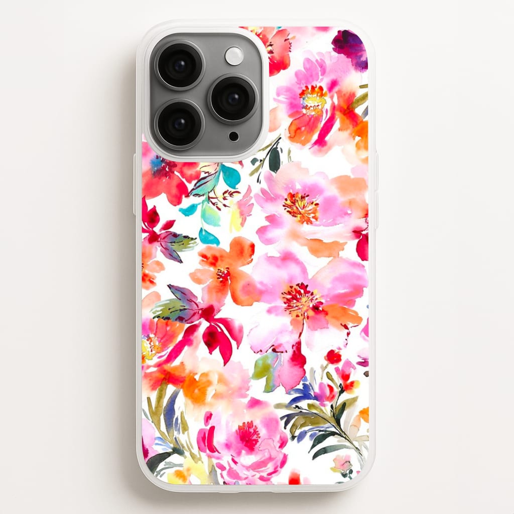 Spring Floral Pattern Phone Case