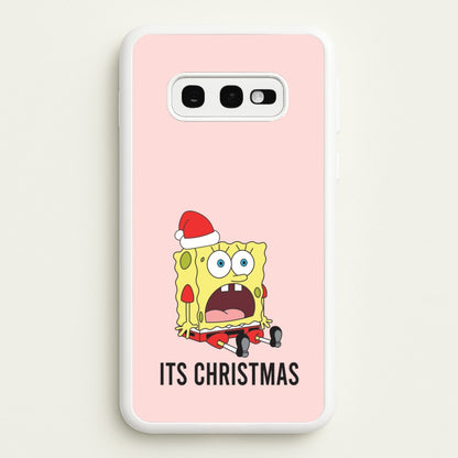 It's Christmas Cartoon Sponge Galaxy S10e Case