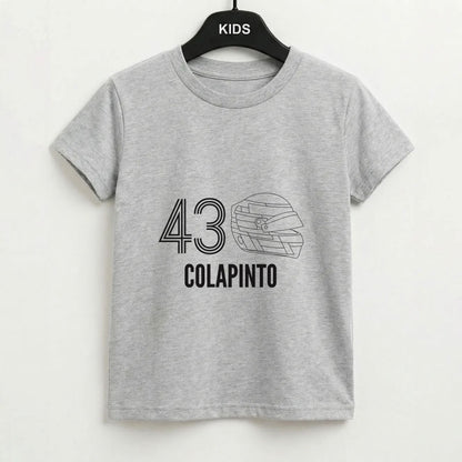 Colapinto Helmet 2026 Grey Kids T-Shirt
