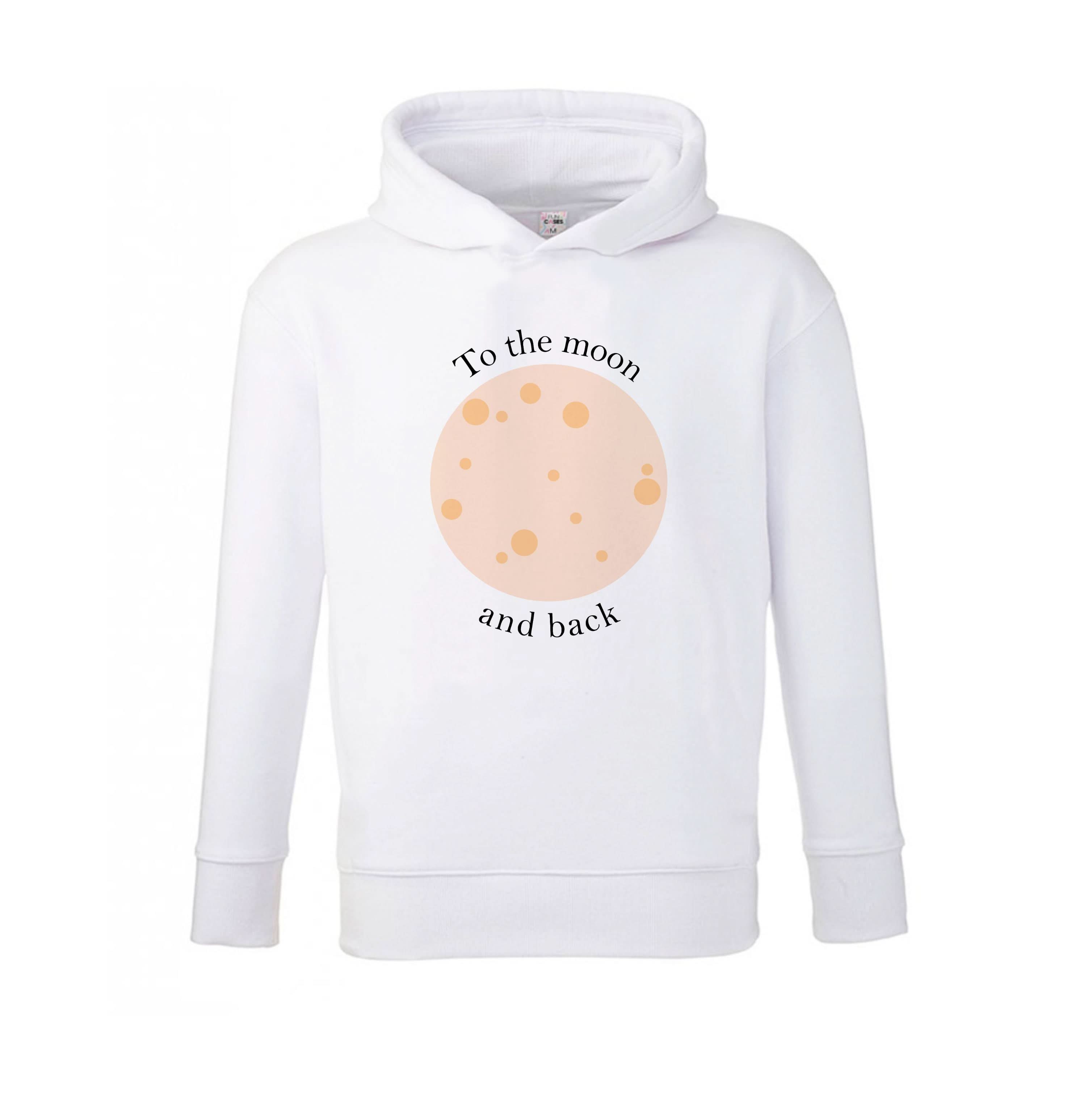 To The Moon And Back Kids Hoodie