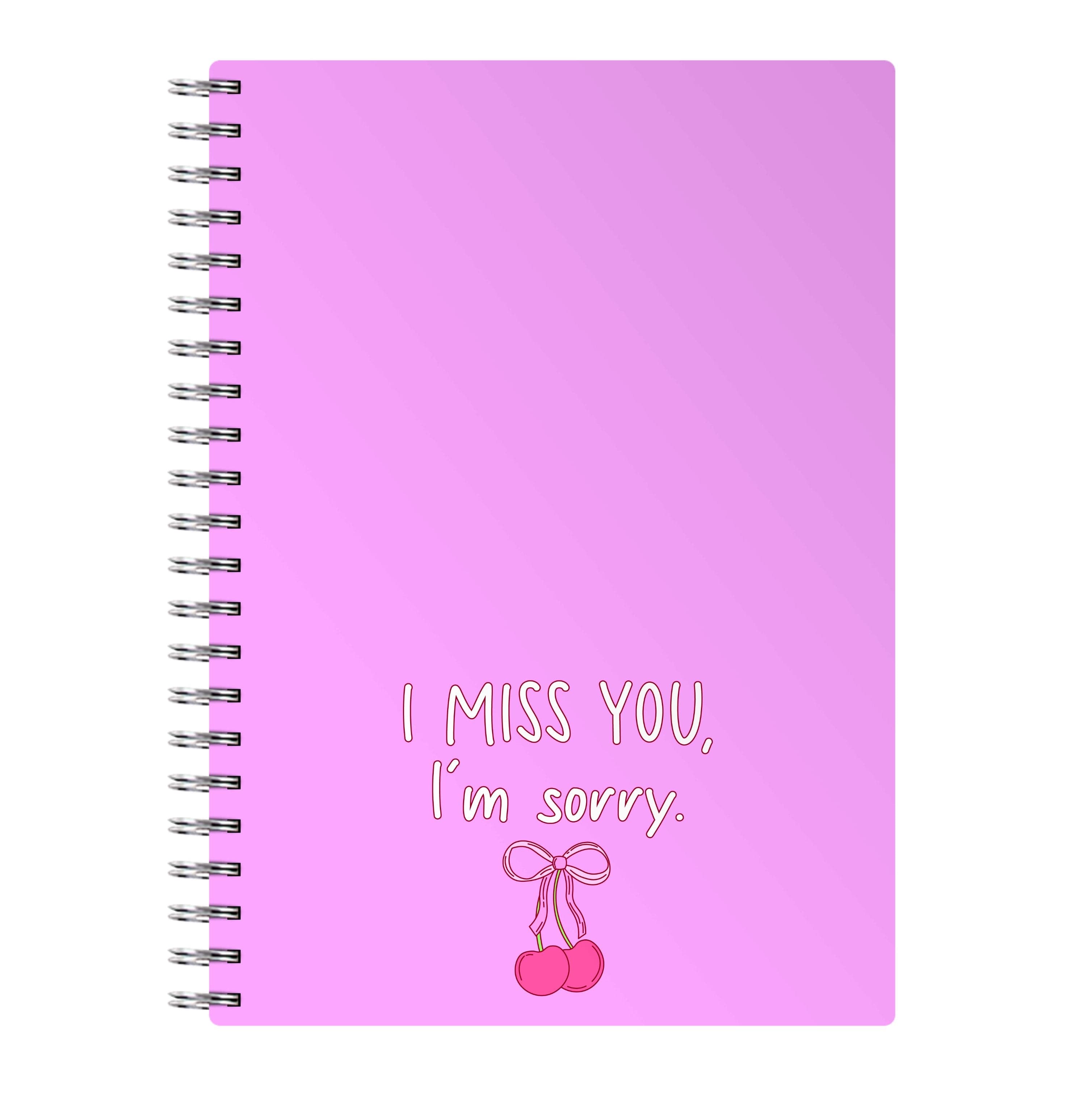 I Miss You , I'm Sorry - Abrams Notebook