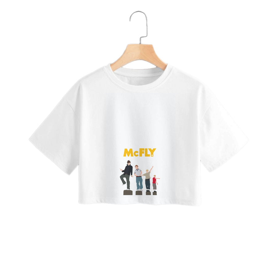 The Band - McFly Crop Top