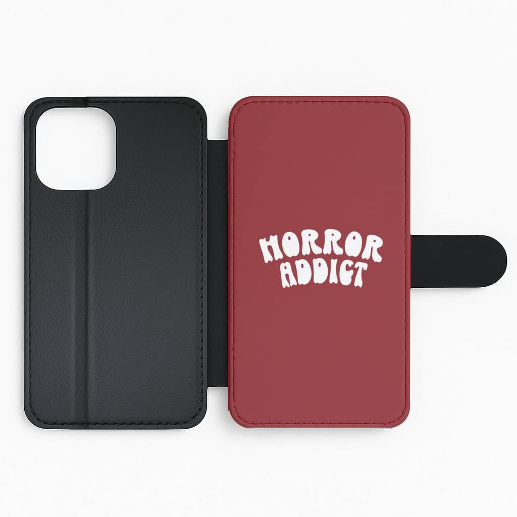 Horror Addict Flip Phone Case