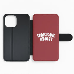 Horror Addict Flip Phone Case