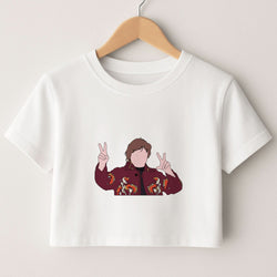 Peace Out Crop Top