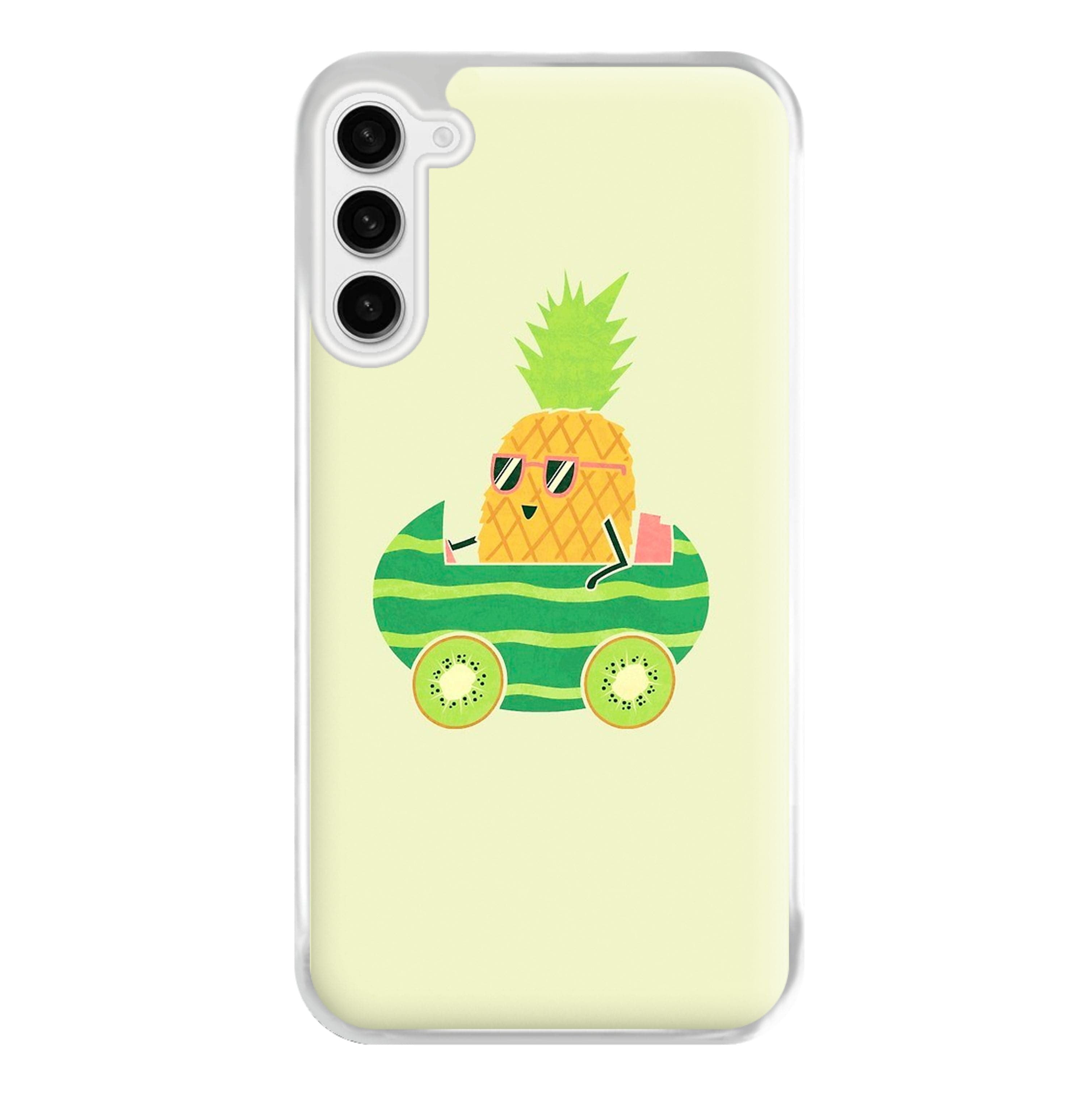 Summer Drive Pineapple Phone Case