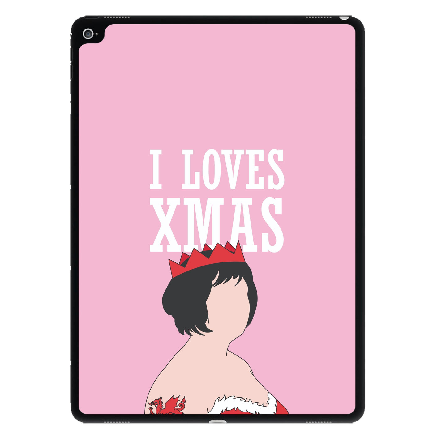 I Love Xmas iPad Case