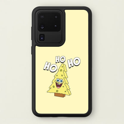 Christmas Tree Cartoon Sponge Galaxy S20 Ultra Case