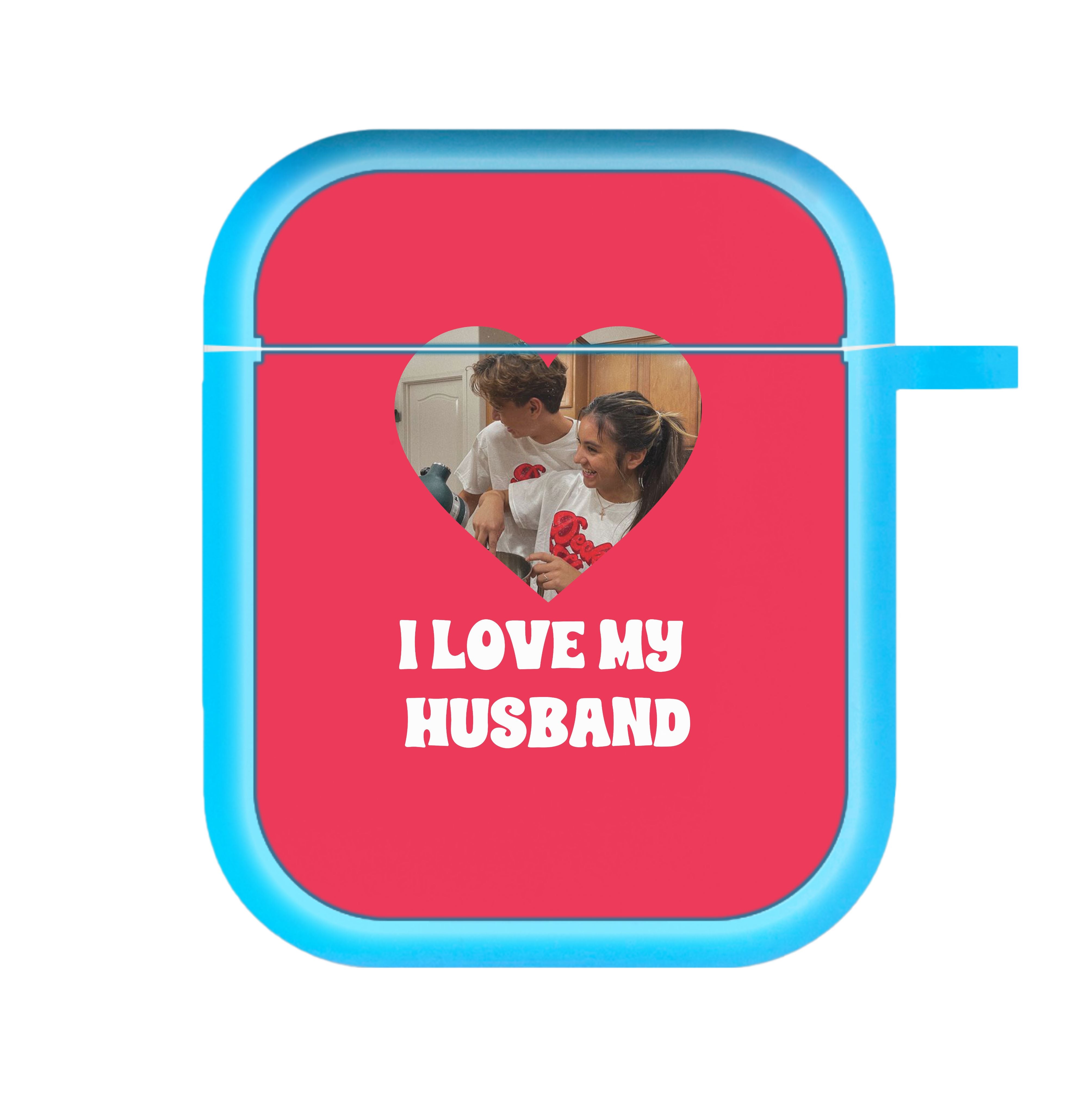 I Love My Husband - Personalised Couples AirPods Case