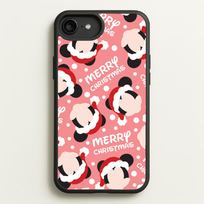 Merry Christmas Cartoon Mouse Pattern iPhone 6 Plus / 7 Plus / 8 Plus Case