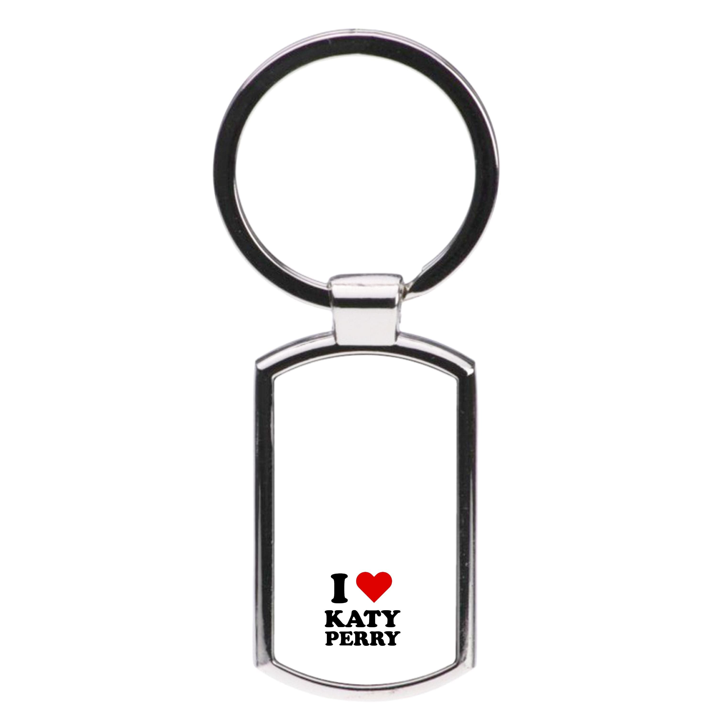 I Love Katy Perry Luxury Keyring