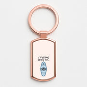 I'm Going Back To 505 Keyring Luxury Keyring 4