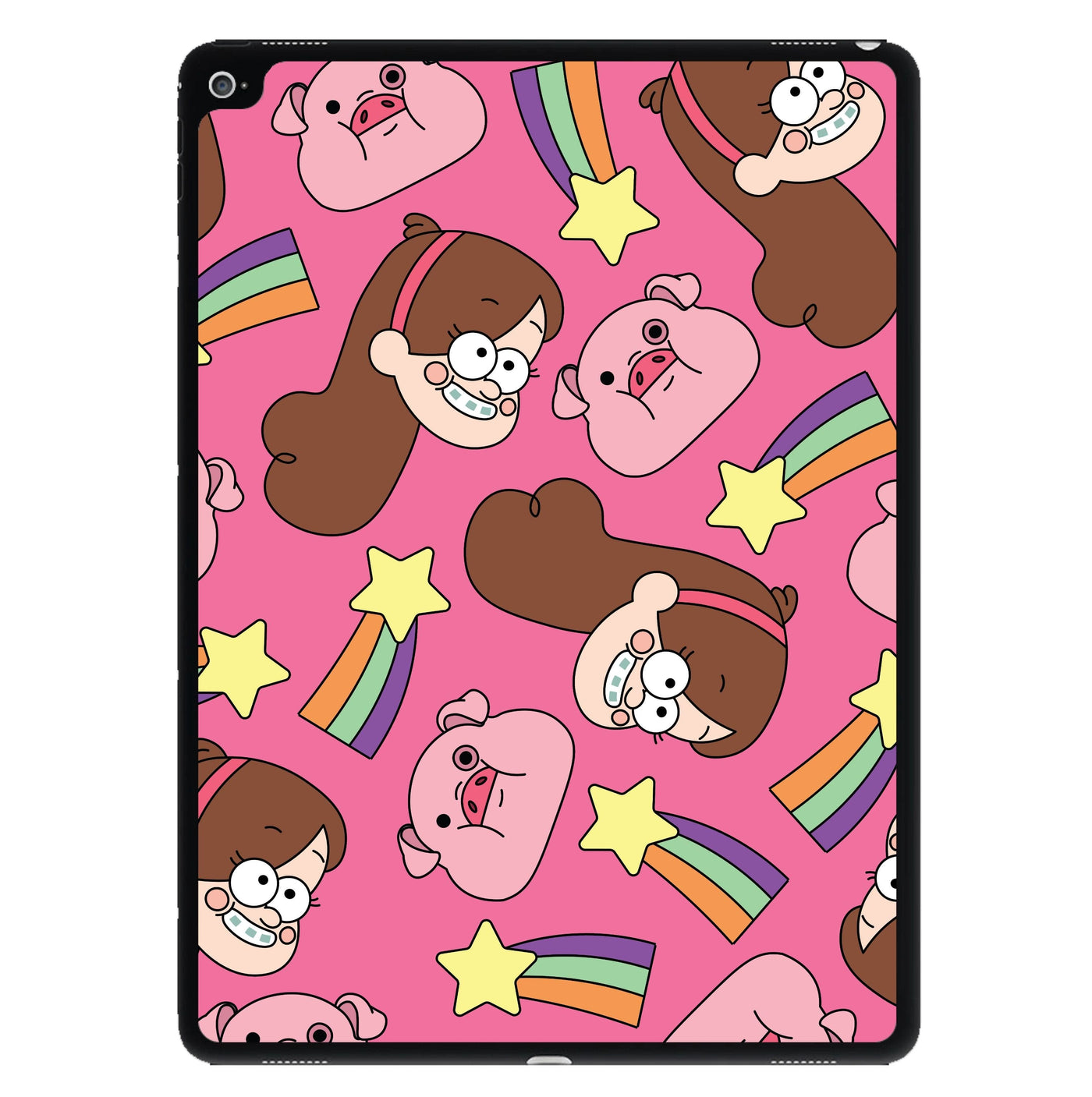 Mabel And Stars Pattern iPad Case