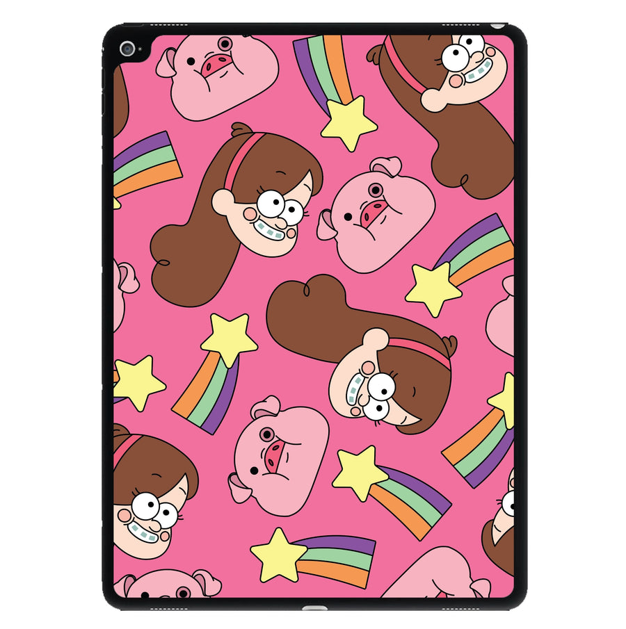 Mabel And Stars Pattern iPad Case