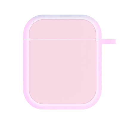 Back To Casics - Pretty Pastels - Plain Pink AirPods Case