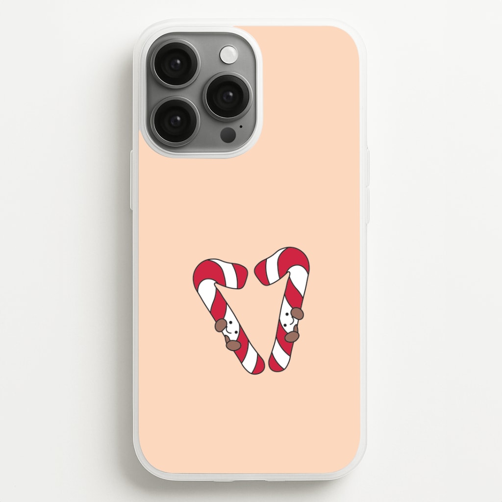 Christmas Candycane Plushies iPhone 13 Pro Max Case