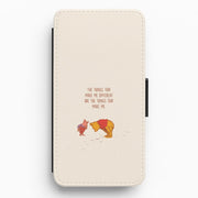 The Things That Make Me Different  Flip / Wallet Phone Case 1
