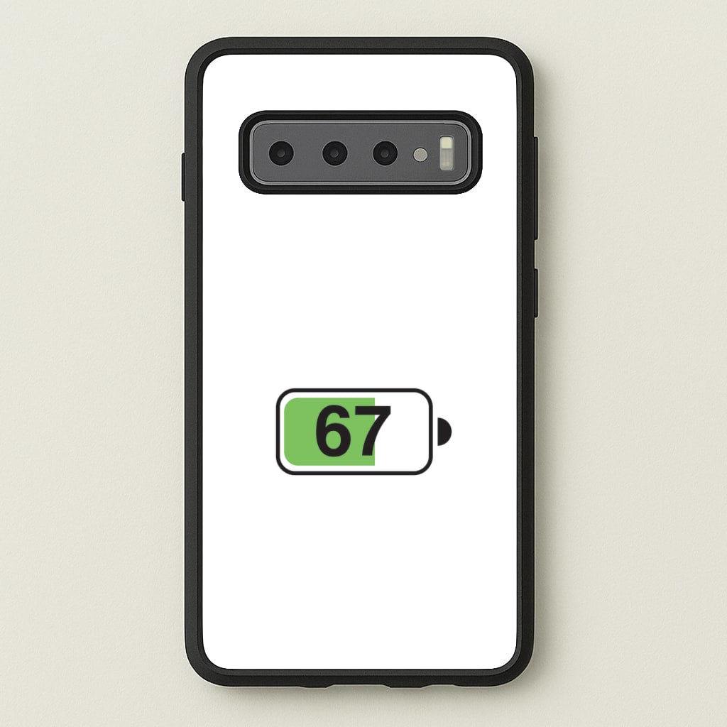 6 7 Battery Galaxy S10 Case