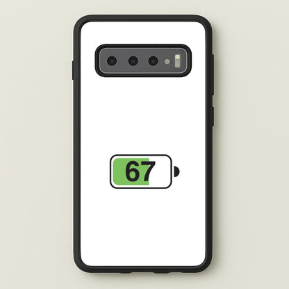 6 7 Battery Galaxy S10 Case