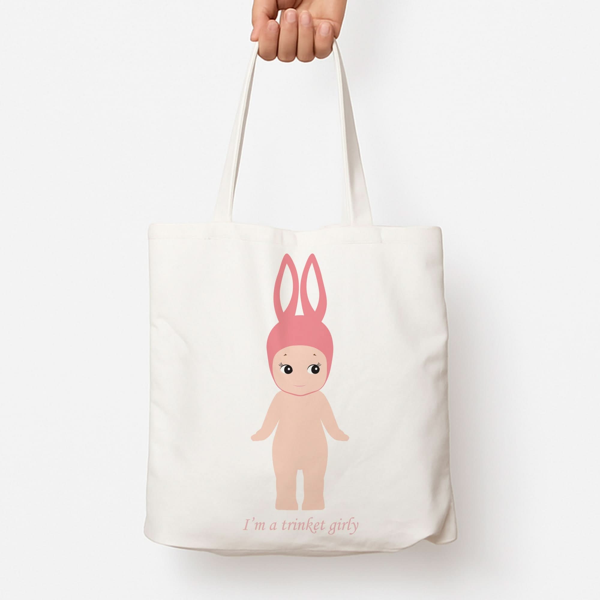 I'm A Trinket Girly Tote Bag