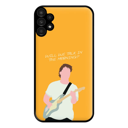 Will We Talk In The Morning Yellow Galaxy A13 Case