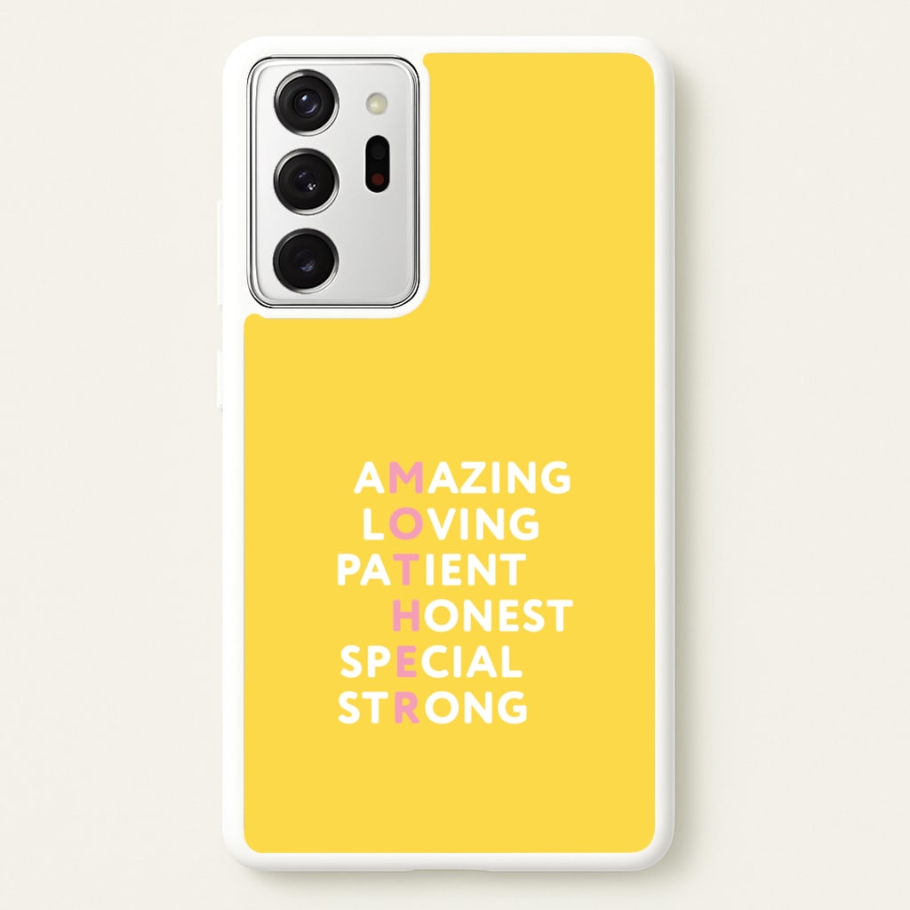 Mother Anagram Galaxy Note 20 Ultra Case