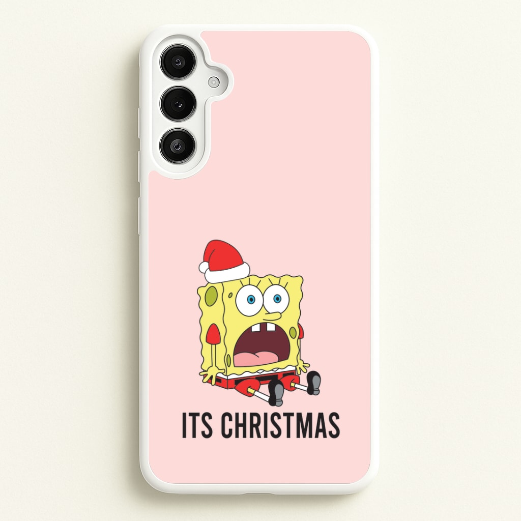 It's Christmas Cartoon Sponge Galaxy A36 Case