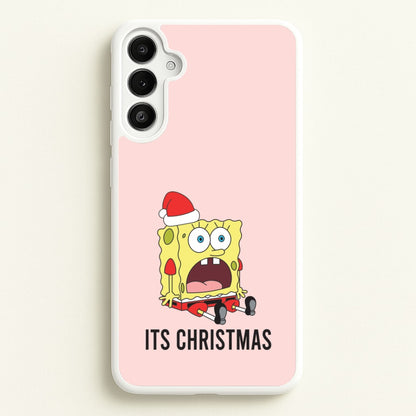 It's Christmas Cartoon Sponge Galaxy A36 Case