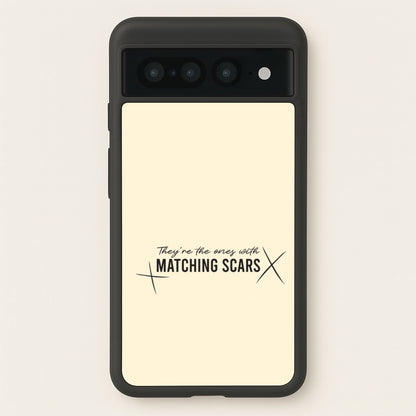 Matching Scars Google Pixel 7 Pro Case