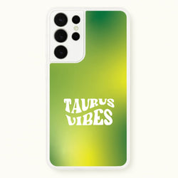 Taurus Vibes Gradient Zodiac Galaxy S21 Ultra Case