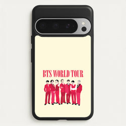 K-Pop Band World Tour 2026 Google Pixel 9 Pro XL Case