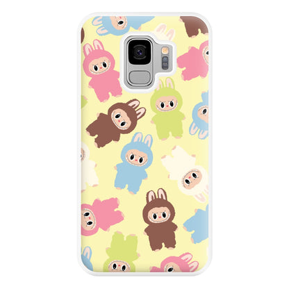 Colourful Little Monsters Pattern Galaxy S9 Plus Case