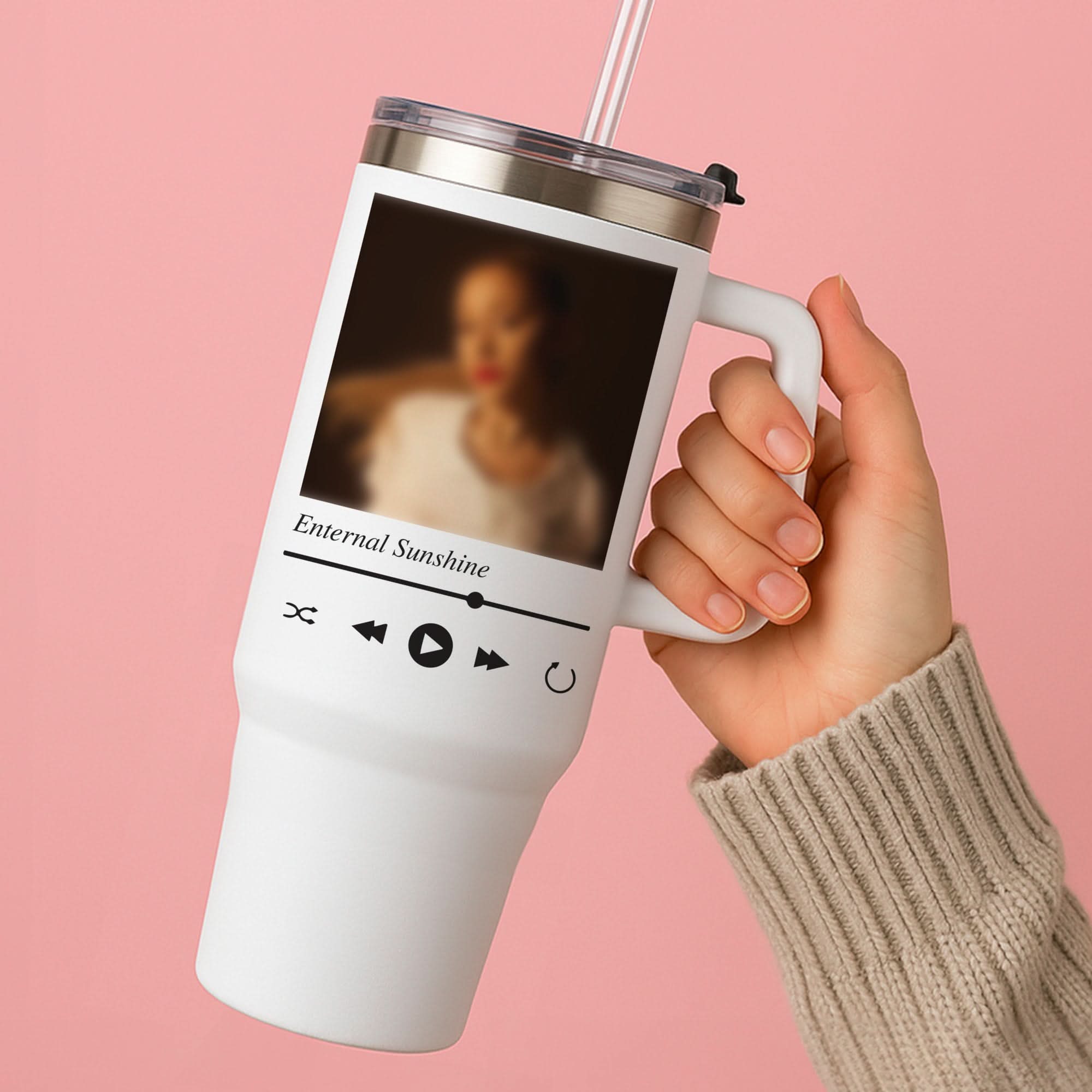 Sunshine Music Player Tumbler