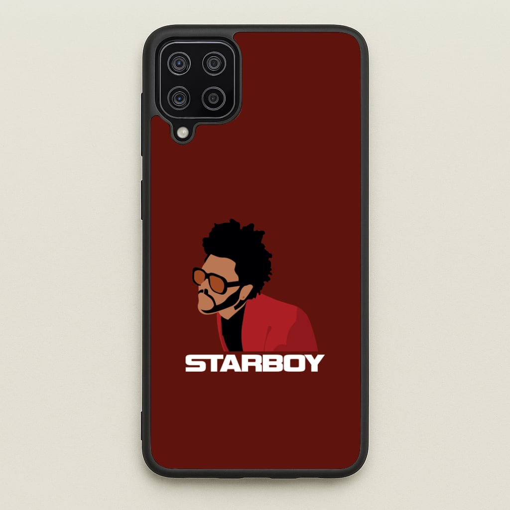 Starboy Singer Title Galaxy A12 Case