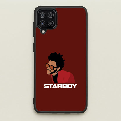 Starboy Singer Title Galaxy A12 Case
