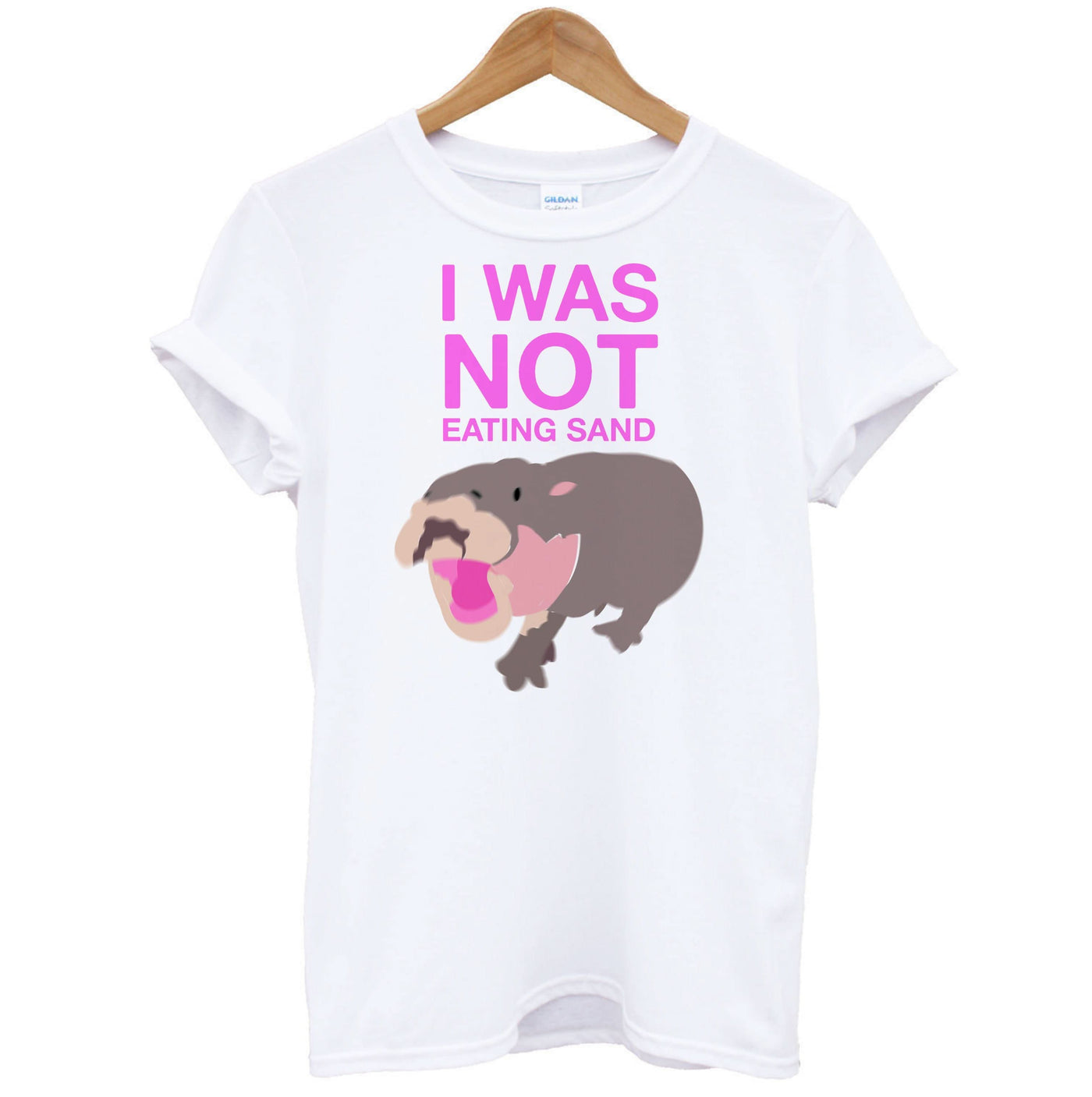 I Was Not Eating Sand T-Shirt