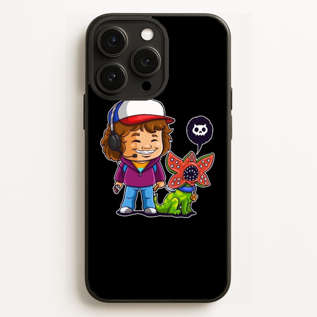 Dustin and The Demogorgon Phone Case for iPhone, Samsung Galaxy and Google Pixel