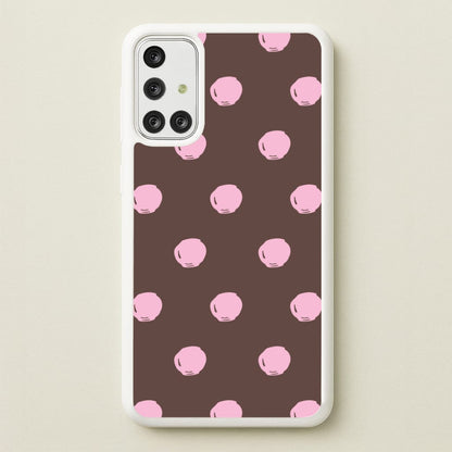 Chocolate & Strawberry Buttons Galaxy A71 Case
