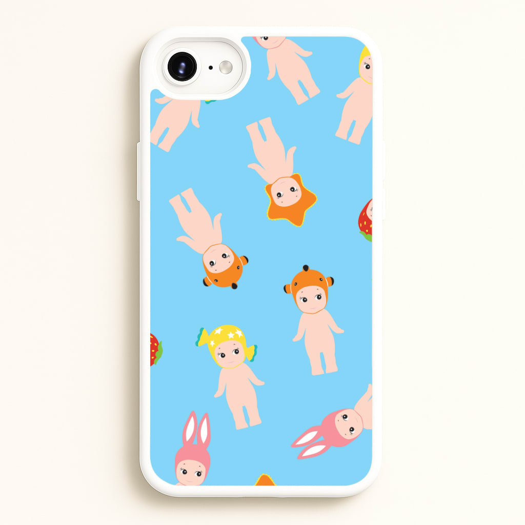 Angels Pattern iPhone 6 Plus / 7 Plus / 8 Plus Case