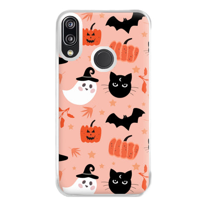 Pretty Pink Halloween Pattern Phone Case